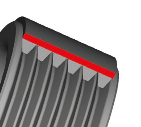780J10 Jason Industrial 10 Rib Replacement Serpentine Belt